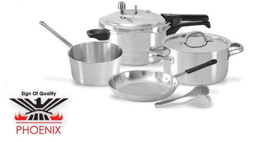 Popular aluminium pressure cooker, pots, sauce pan and fry pan