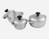 Baby caldero pots, 3 pcs