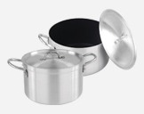 Ground base cooking pot