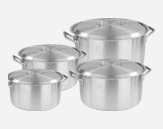Cooking pot set, 4 pcs