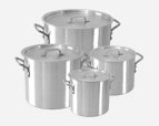Traditional stock pot set